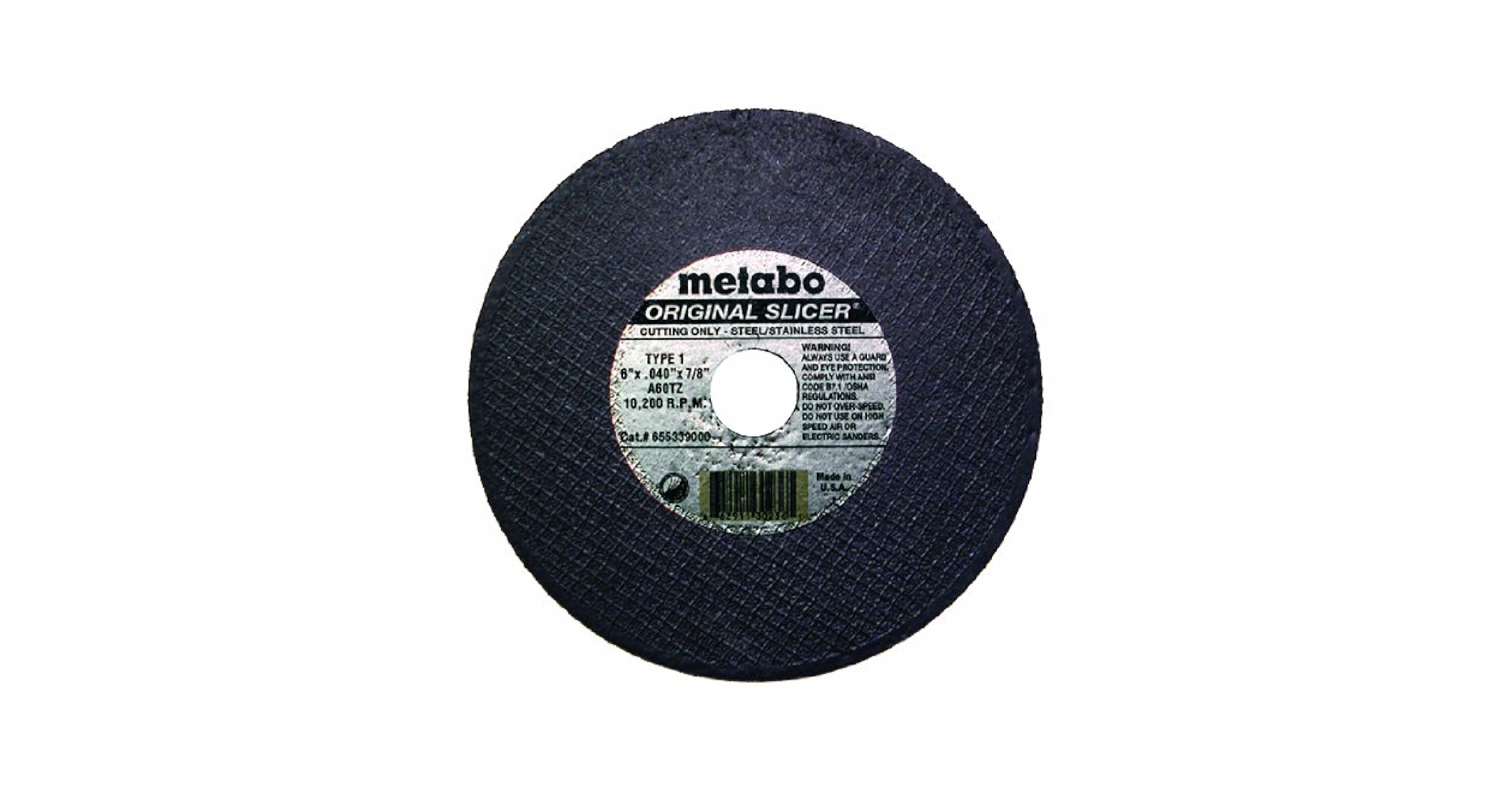 Amazon.com: 6 Inch x .040 Metabo Abrasive Cutoff Wheel - 10